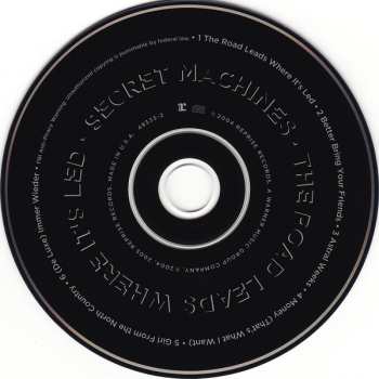 CD Secret Machines: The Road Leads Where It's Led