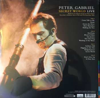 2LP Peter Gabriel: Secret World Live
