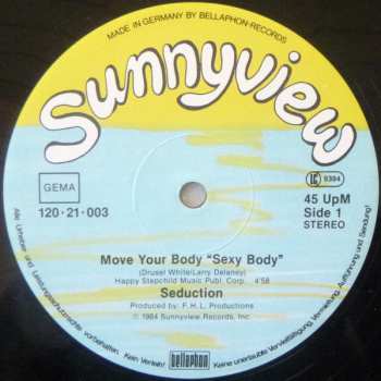 LP Seduction: Move Your Body  'Sexy Body"