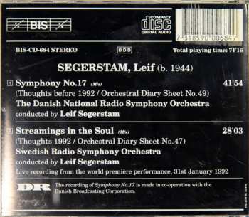 CD Sveriges Radios Symfoniorkester: Symphony No. 17 / Streamings In The Soul