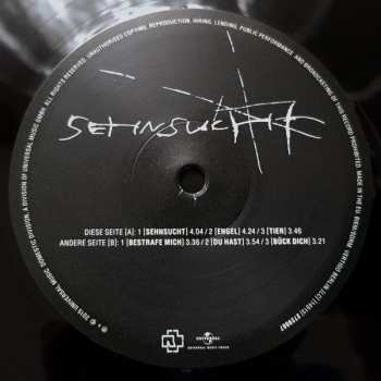 2LP Rammstein: Sehnsucht
