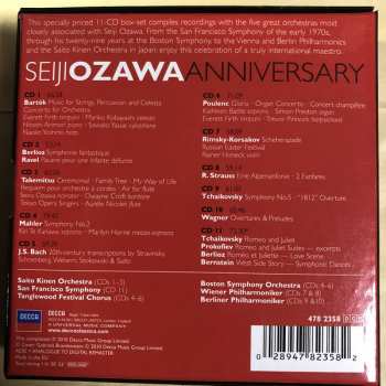 11CD/Dobozkészlet Seiji Ozawa: Seiji Ozawa Anniversary