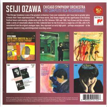 6CD/Dobozkészlet The Chicago Symphony Orchestra: The Complete RCA Recordings