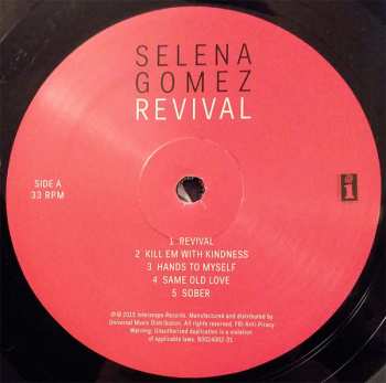 LP Selena Gomez: Revival
