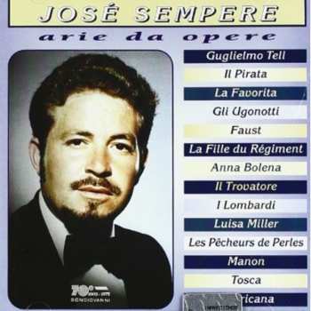 Album Sempere / Rossini / Verdi / Fores / Estevez: Jose Sempere