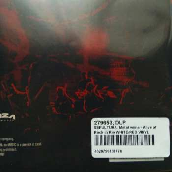 2LP Sepultura: Metal Veins - Alive At Rock In Rio LTD | NUM | CLR