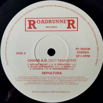 2LP Sepultura: Chaos A.D.