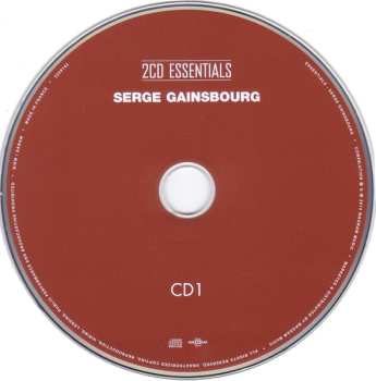 2CD/Dobozkészlet Serge Gainsbourg: 2CD Essentials