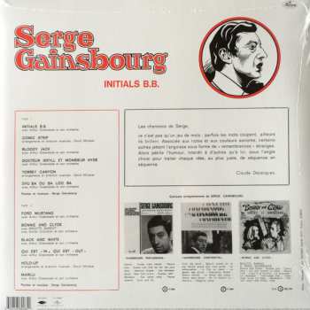 LP Serge Gainsbourg: Initials B.B.