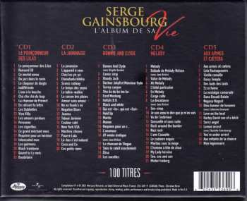 5CD/Dobozkészlet Serge Gainsbourg: L'album De Sa Vie