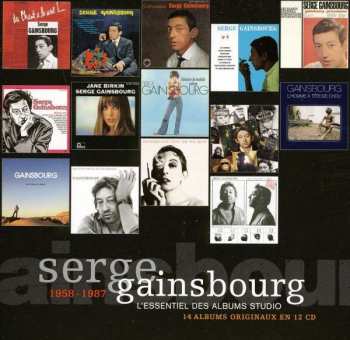 12CD/Dobozkészlet Serge Gainsbourg: L'Essentiel Des Albums Studio