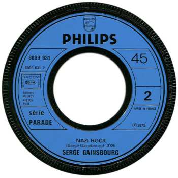 LP Serge Gainsbourg: Rock Around The Bunker