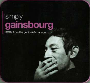 3CD/Dobozkészlet Serge Gainsbourg: Simply Gainsbourg (3 CDs From The Genius Of Chanson)
