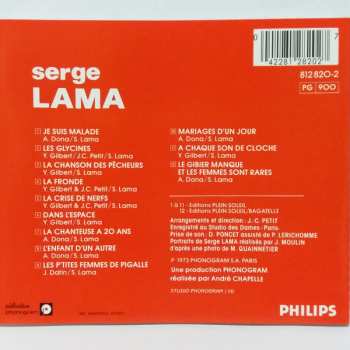 CD Serge Lama: Je Suis Malade