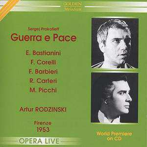 2CD Serge Prokofieff: Krieg Und Frieden Op.91