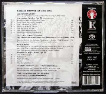 SACD Sergei Prokofiev: Alexander Nevsky