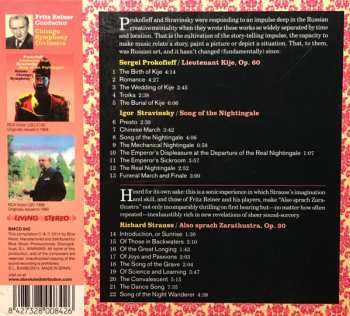 CD Sergei Prokofiev: Lieutenant Kije / Song Of The Nightingale / Also Sprach Zarathustra