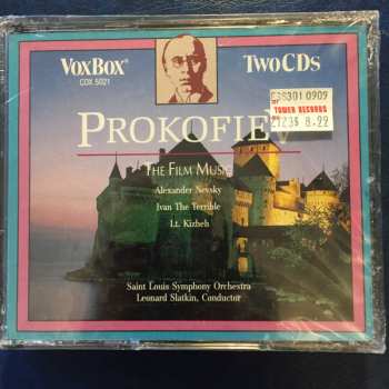 2CD/Dobozkészlet Sergei Prokofiev: The Film Music: Alexander Nevsky;  Ivan The Terrible; Lt. Kizheh