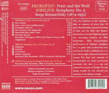 CD Sergei Prokofiev: Peter And The Wolf / Symphony No. 2