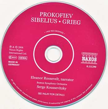 CD Sergei Prokofiev: Peter And The Wolf / Symphony No. 2
