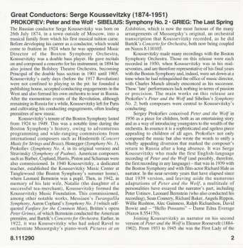 CD Sergei Prokofiev: Peter And The Wolf / Symphony No. 2