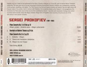 CD Sergei Prokofiev: Piano Concertos 1 & 3