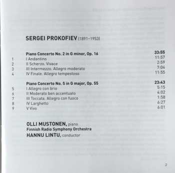 CD Sergei Prokofiev: Piano Concertos 2 & 5