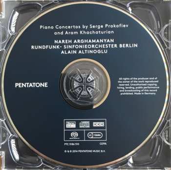 SACD Sergei Prokofiev: Piano Concertos