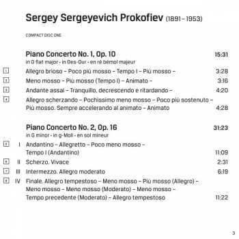 2CD Sergei Prokofiev: Piano Concertos Nos 1-5