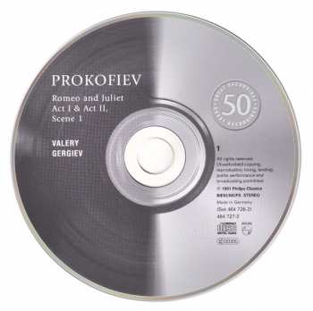 2CD Sergei Prokofiev: Romeo And Juliet