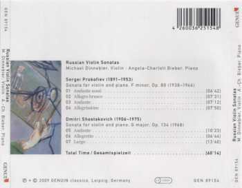 CD Sergei Prokofiev: Russian Violin Sonatas