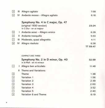 4CD/Dobozkészlet Sergei Prokofiev: The Complete Symphonies