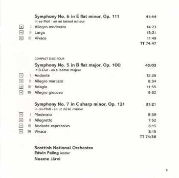 4CD/Dobozkészlet Sergei Prokofiev: The Complete Symphonies