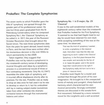 4CD/Dobozkészlet Sergei Prokofiev: The Complete Symphonies