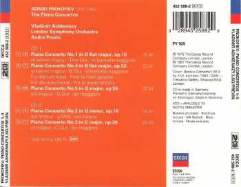 2CD Sergei Prokofiev: The 5 Piano Concertos