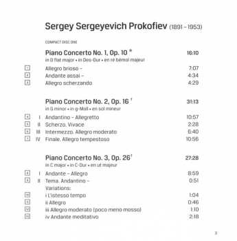 2CD Sergei Prokofiev: The Piano Concertos 