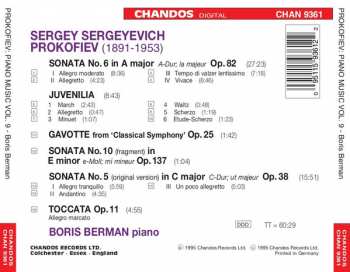 CD Sergei Prokofiev: Vol. 9 Of The Complete Piano Music