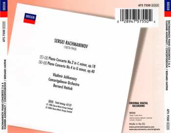 CD Vladimir Ashkenazy: Piano Concertos · Klavierkonzerte 2 & 4