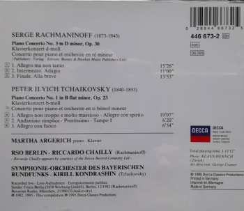 CD Pyotr Ilyich Tchaikovsky: Rachmaninoff 3 • Tchaikovsky 1