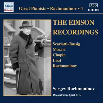 Solo Piano Recordings • 4 - The Edison Recordings