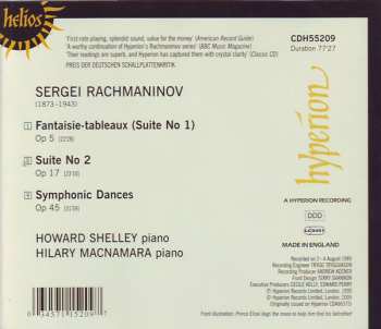 CD Sergei Vasilyevich Rachmaninoff: Suite No 1, Suite No 2, Symphonic Dances