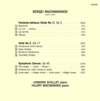 CD Sergei Vasilyevich Rachmaninoff: Suite No 1, Suite No 2, Symphonic Dances