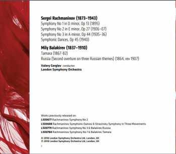 Dobozkészlet/Blu-ray/3SACD The London Symphony Orchestra: Symphonies Nos 1-3 / Symphonic Dances