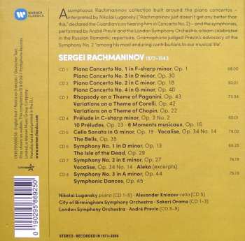 8CD/Dobozkészlet Sergei Vasilyevich Rachmaninoff: The 4 Piano Concertos • Piano Works • The 3 Symphonies • Orchestral Works