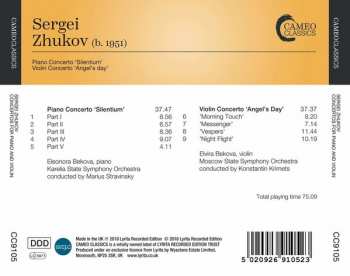 CD Сергей Жуков: Piano Concerto 'Silentium'; Violin Concerto 'Angel's Day'