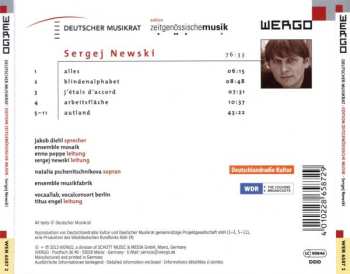 CD Sergej Newski: Alles