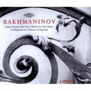 4CD Sergei Vasilyevich Rachmaninoff: The Great Works For Piano  7 Paganini Rhapsody
