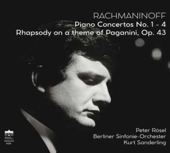 3CD Sergej Rachmaninoff: Klavierkonzerte Nr.1-4