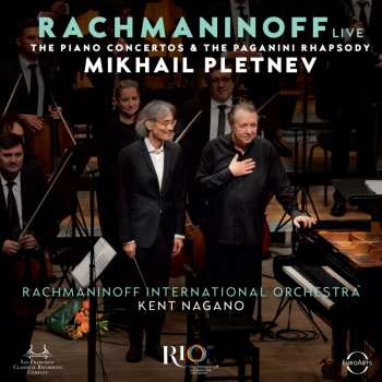 Blu-ray Sergej Rachmaninoff: Klavierkonzerte Nr.1-4