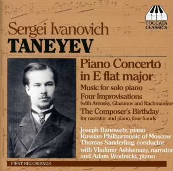 Album Vladimir Ashkenazy: Piano Concerto In E Flat Major, Music For Solo Piano, Four Improvisations, The Composer’s Birthday